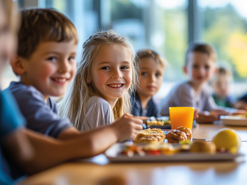Auch in der Schule sollen sich unsere Kinder gesund ernähren können