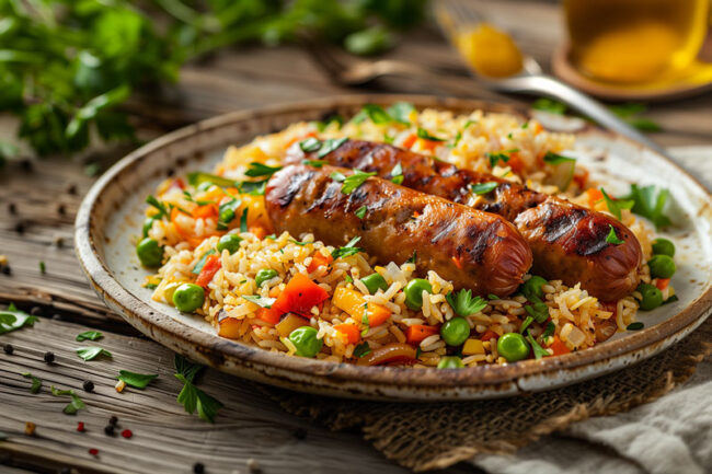 vegetarische Bratwurst